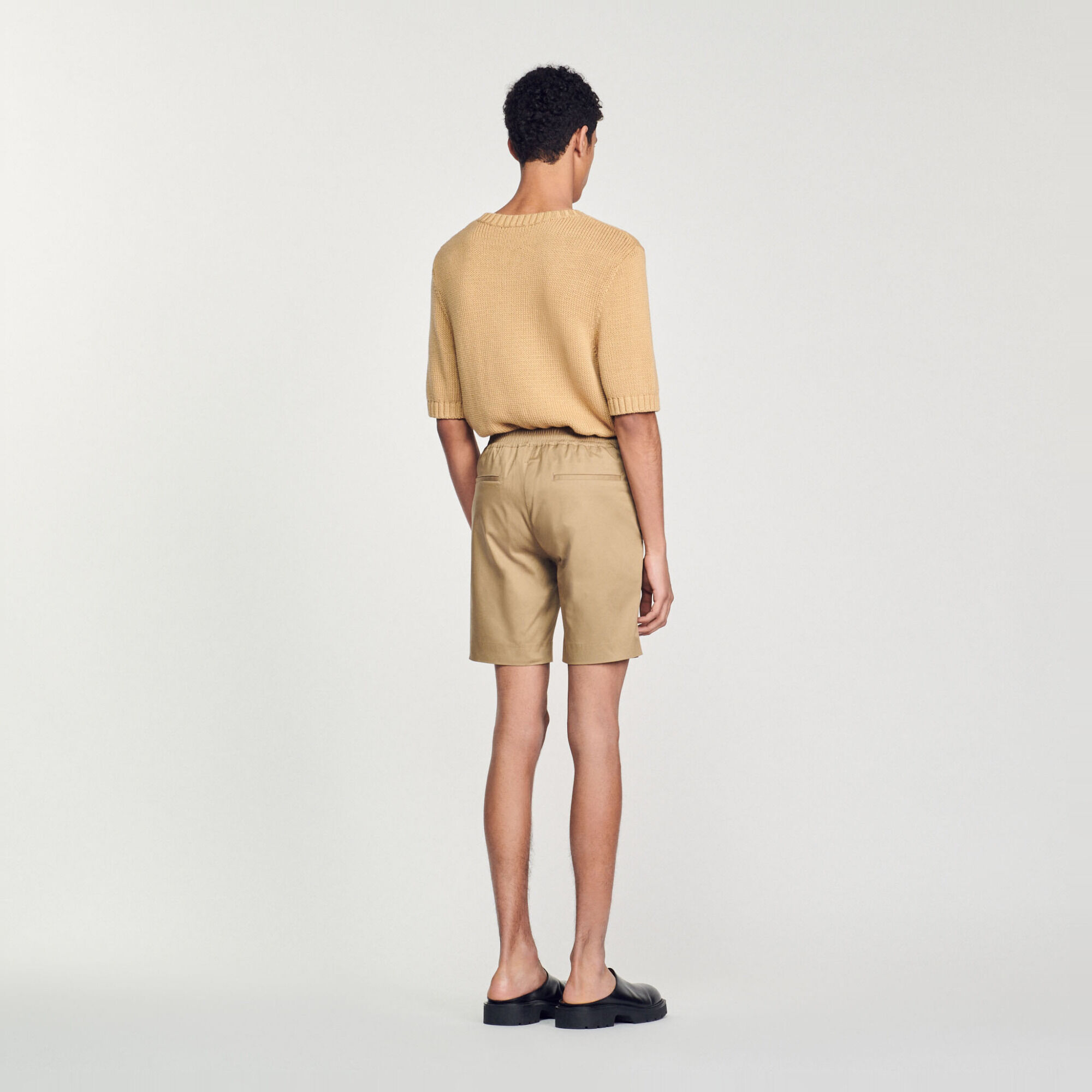 Short met elastische taille