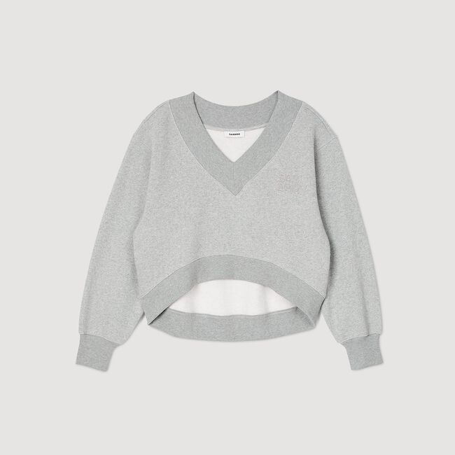 Kort sweatshirt 