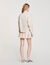 Overhemdblouse gestreept met stras