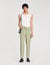 Pantalon recht elastische taille