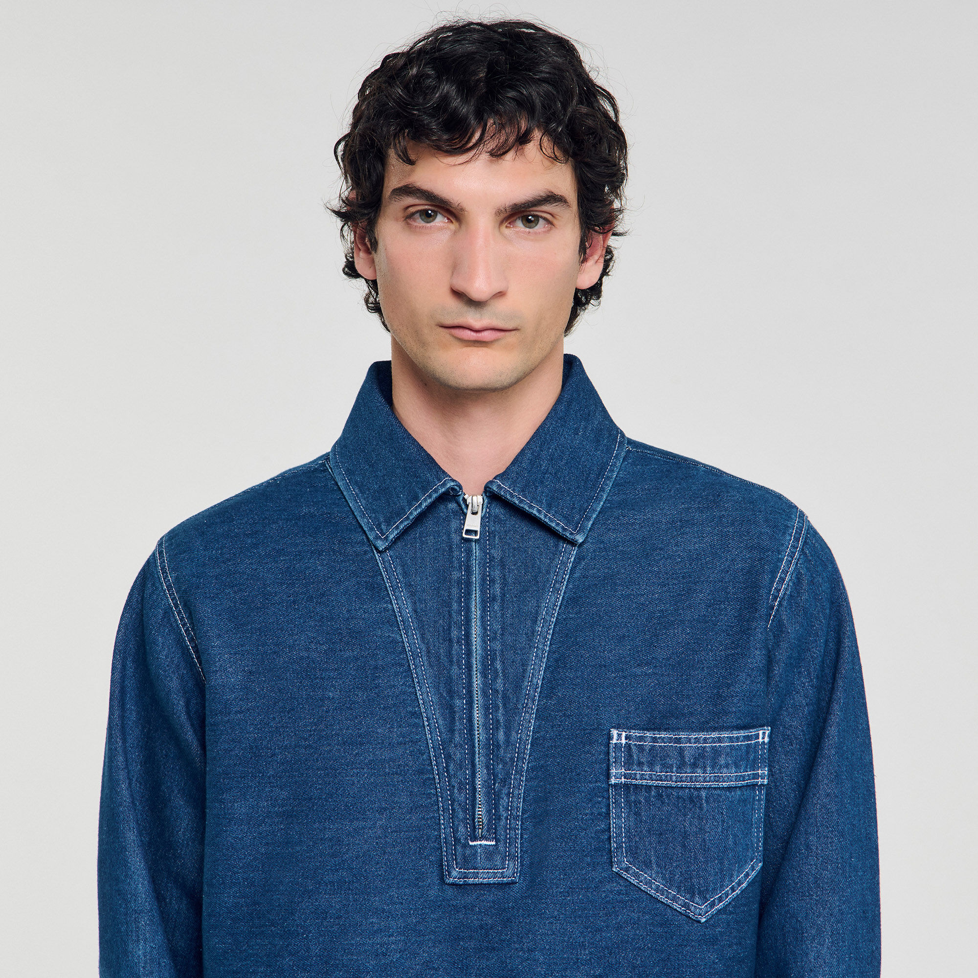 Tuniek van denim