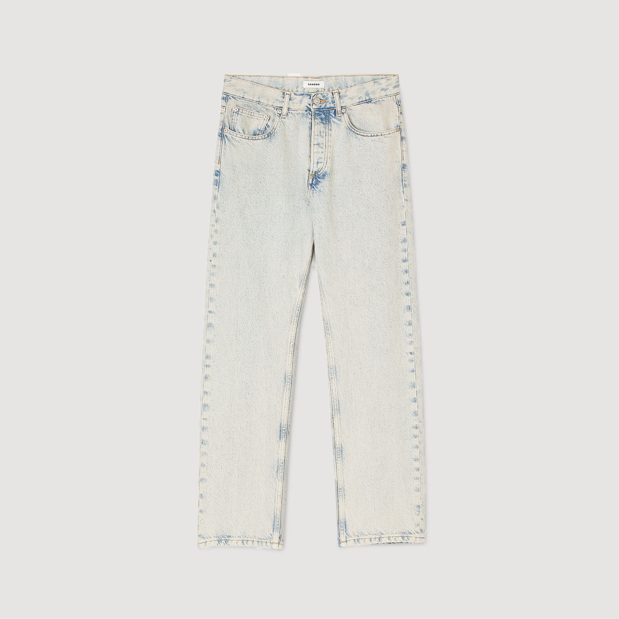 Jeans regular fit stone washed
