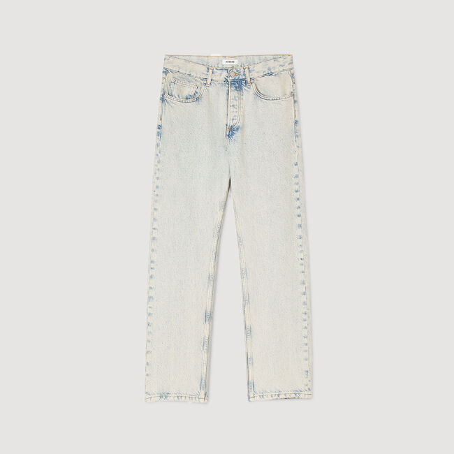 Jeans regular fit stone washed