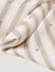 Scrunchie met strepen en stras
