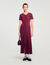 Lange tricot jurk