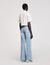 Overhemdblouse kort gestreept