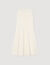 Lange rok tricot pointelle