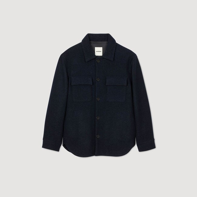 Overshirt wol