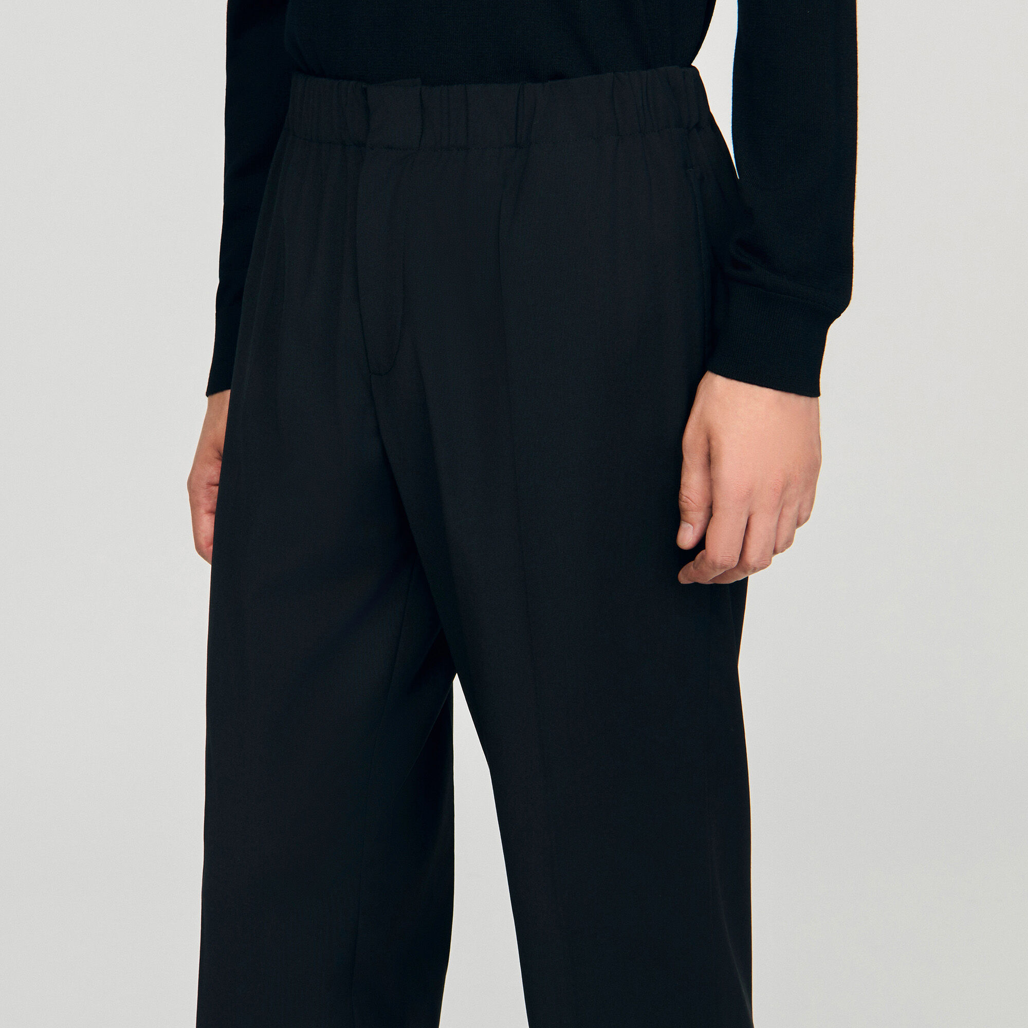 Pantalon wijdvallend