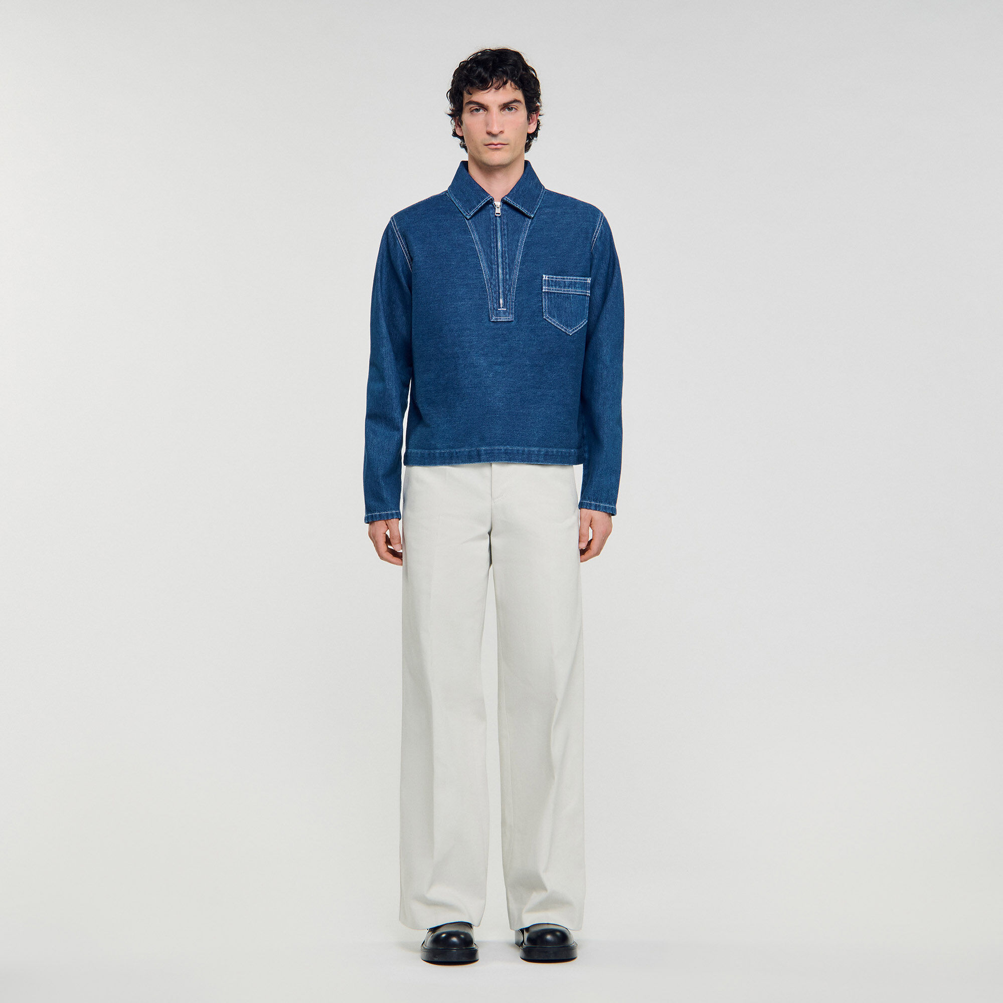 Tuniek van denim