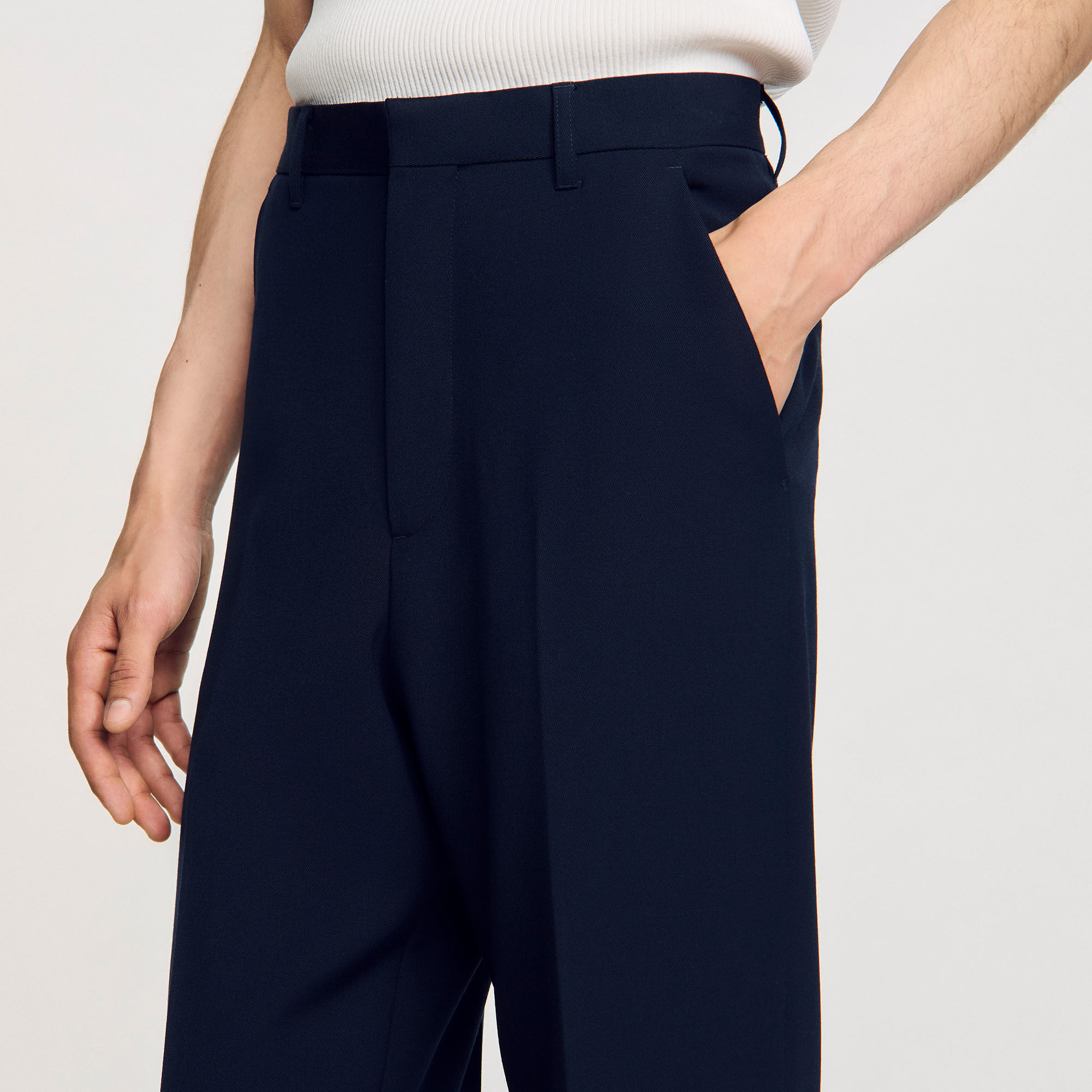 Pantalon kostuum wol