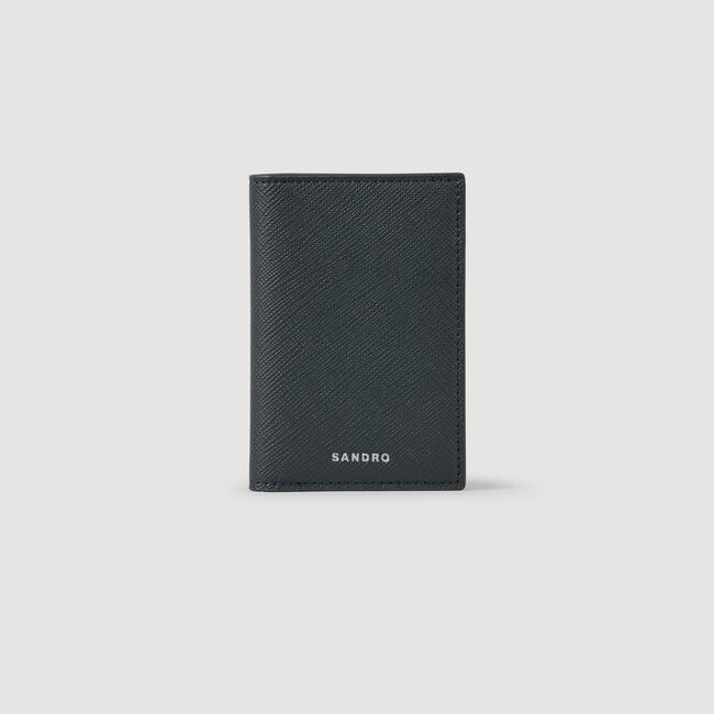 Leren portefeuille gereconstrueerd leer