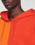 Oversized hoodie van molton