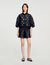 Overhemdblouse met stras
