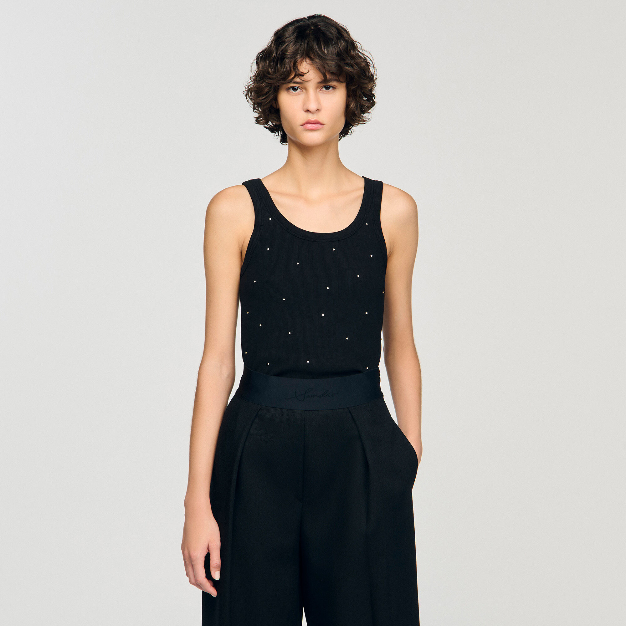 Tanktop met stras