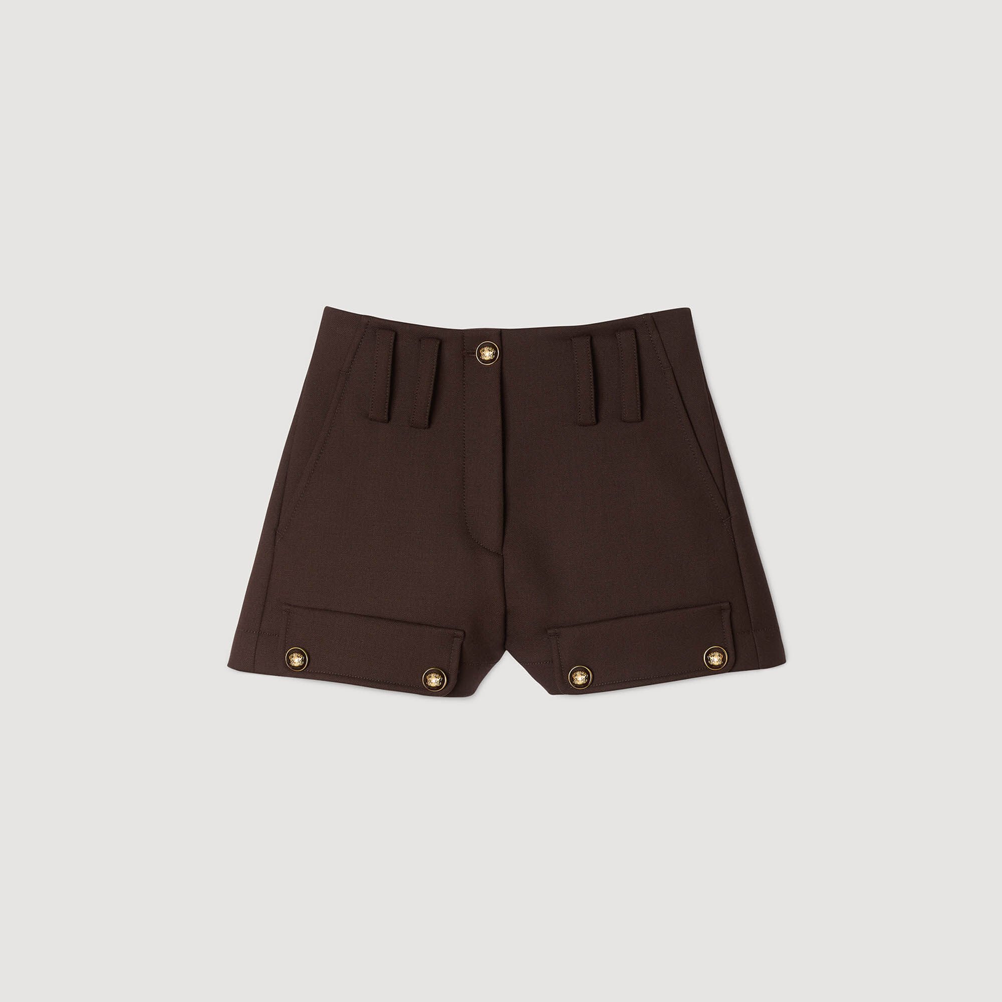 Short carpenter met knopen