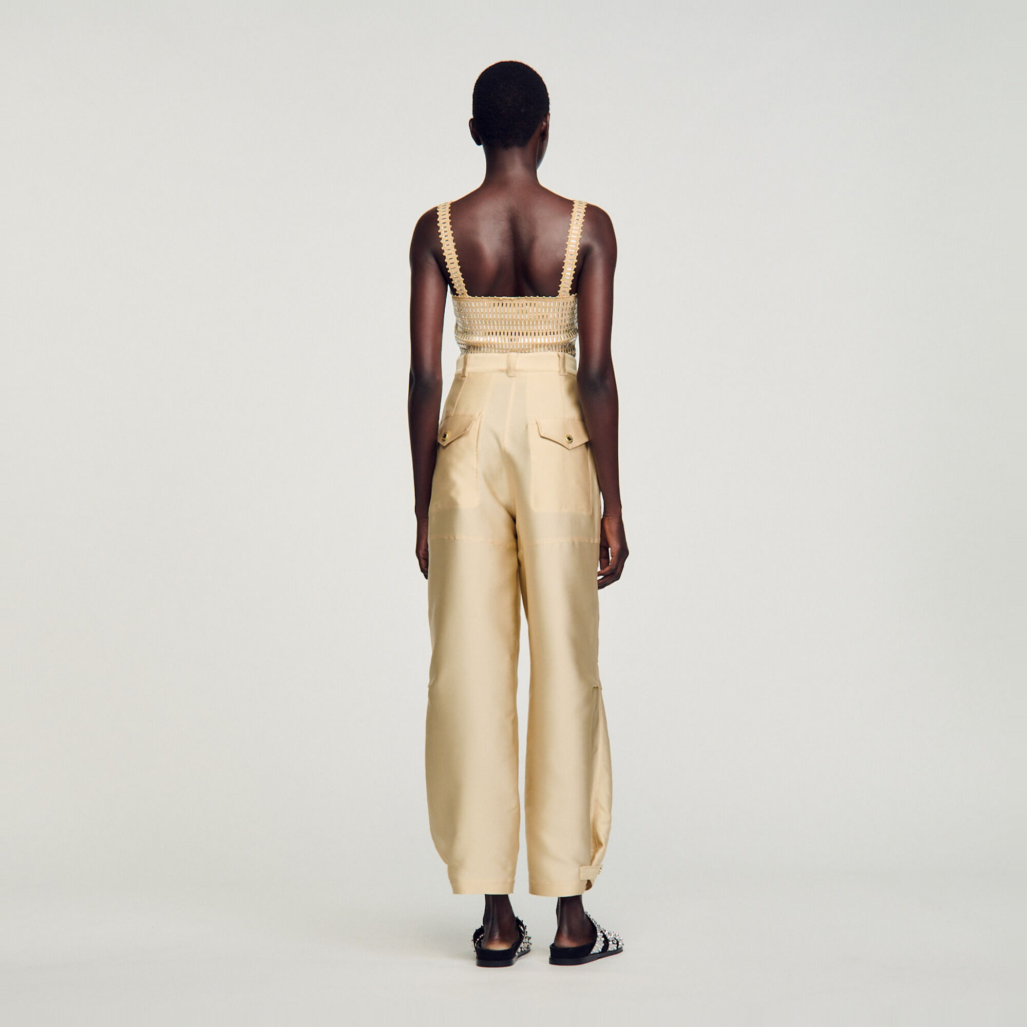 Cargobroek satijnachtig