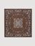 Foulard zijde bandana print