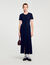 Lange tricot jurk