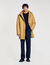 Parka jas van wol met capuchon