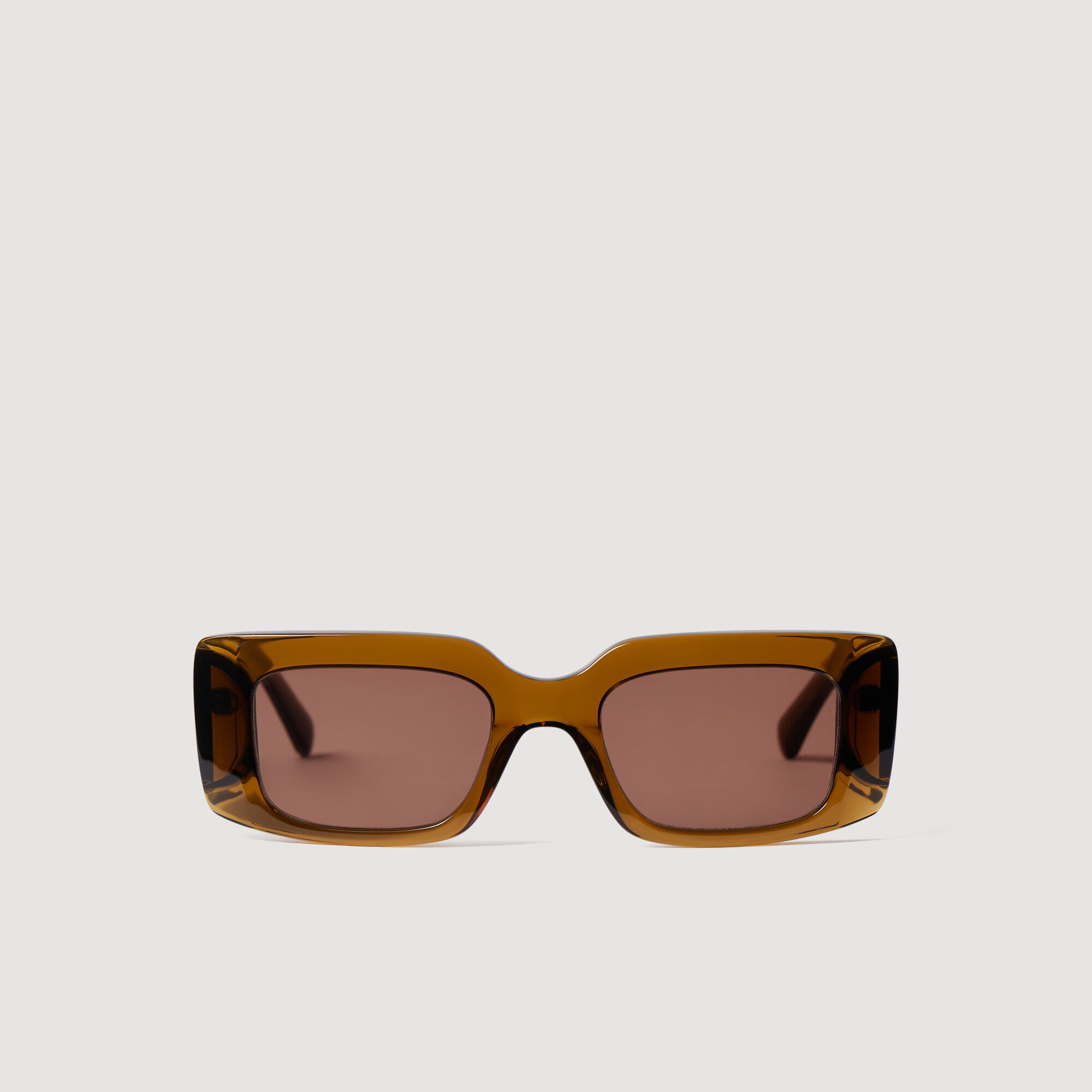 Zonnebril met brede poten