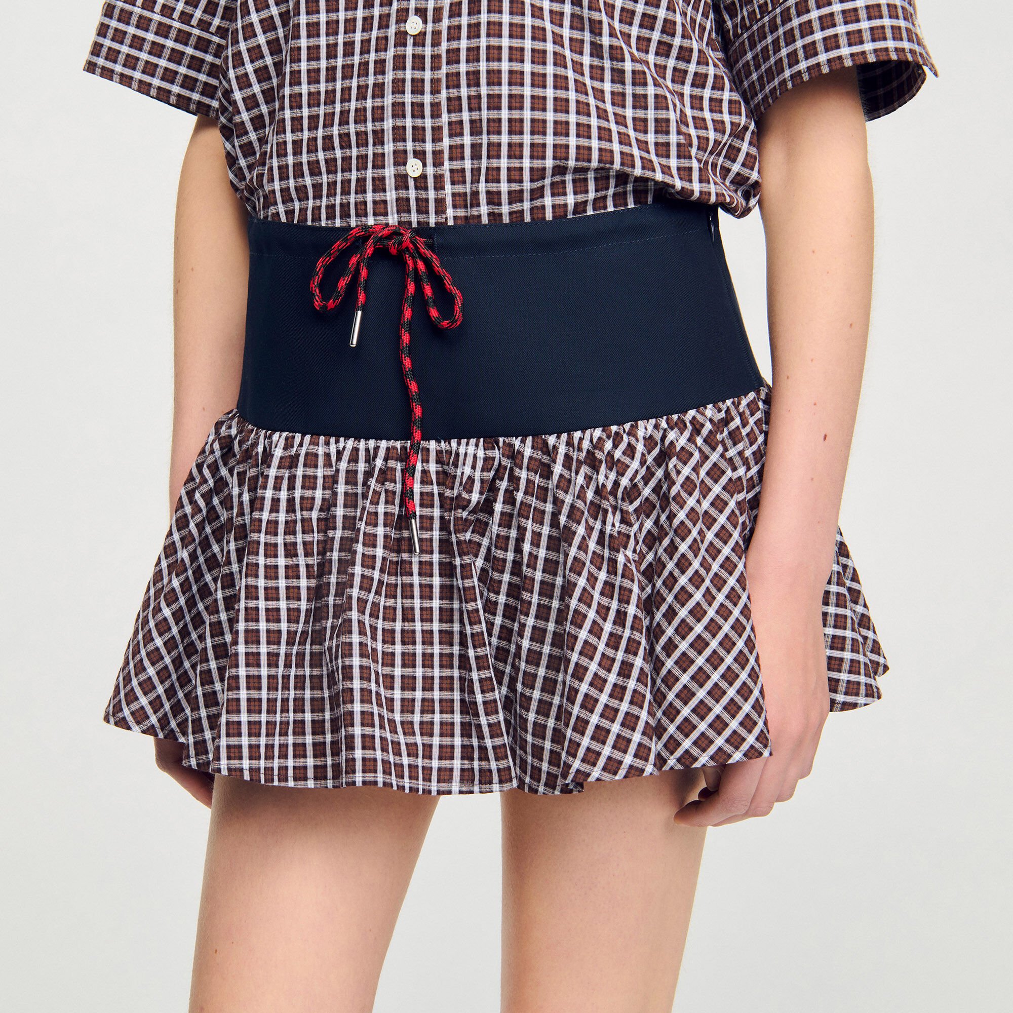 Skort geruit