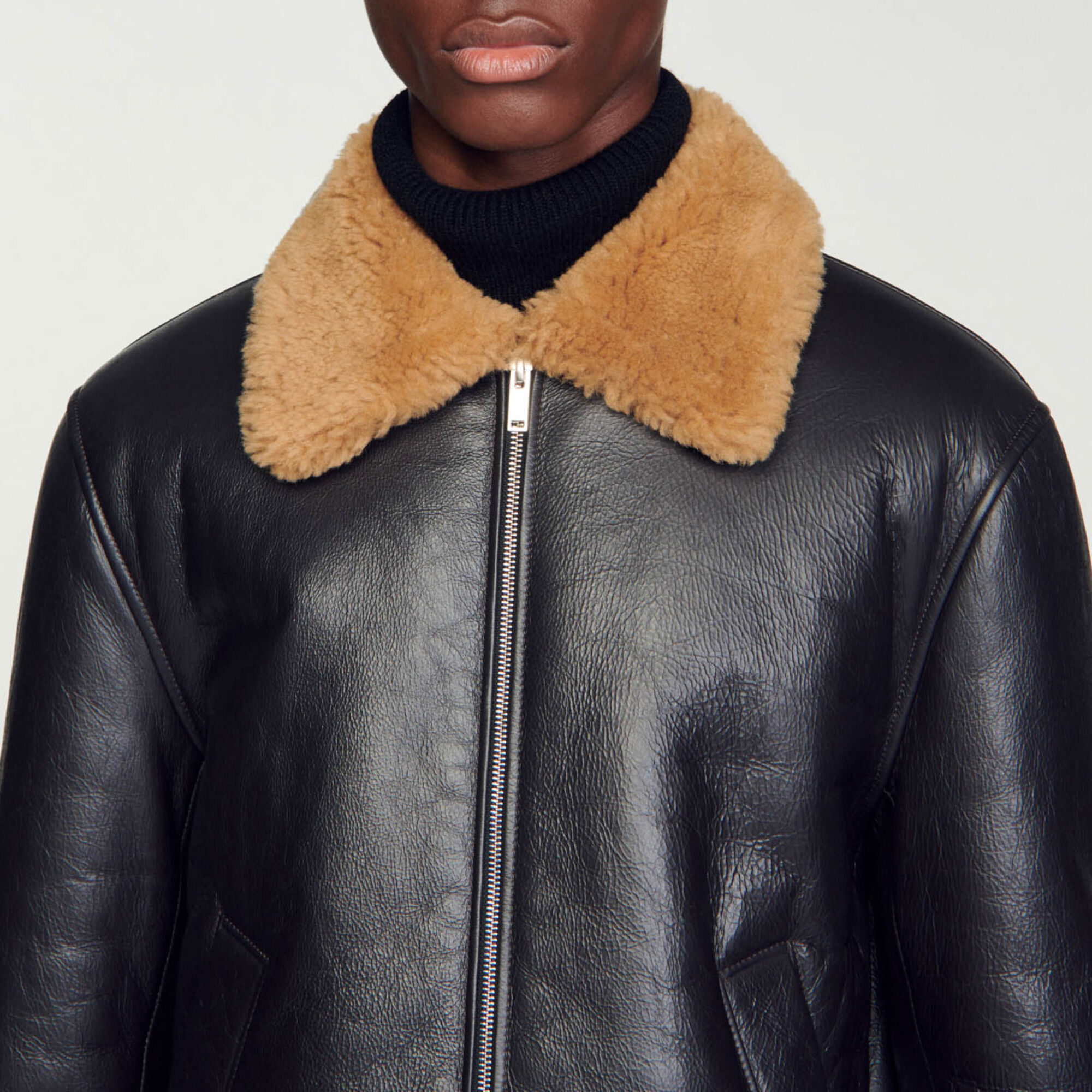 Jack oversized schapenvacht