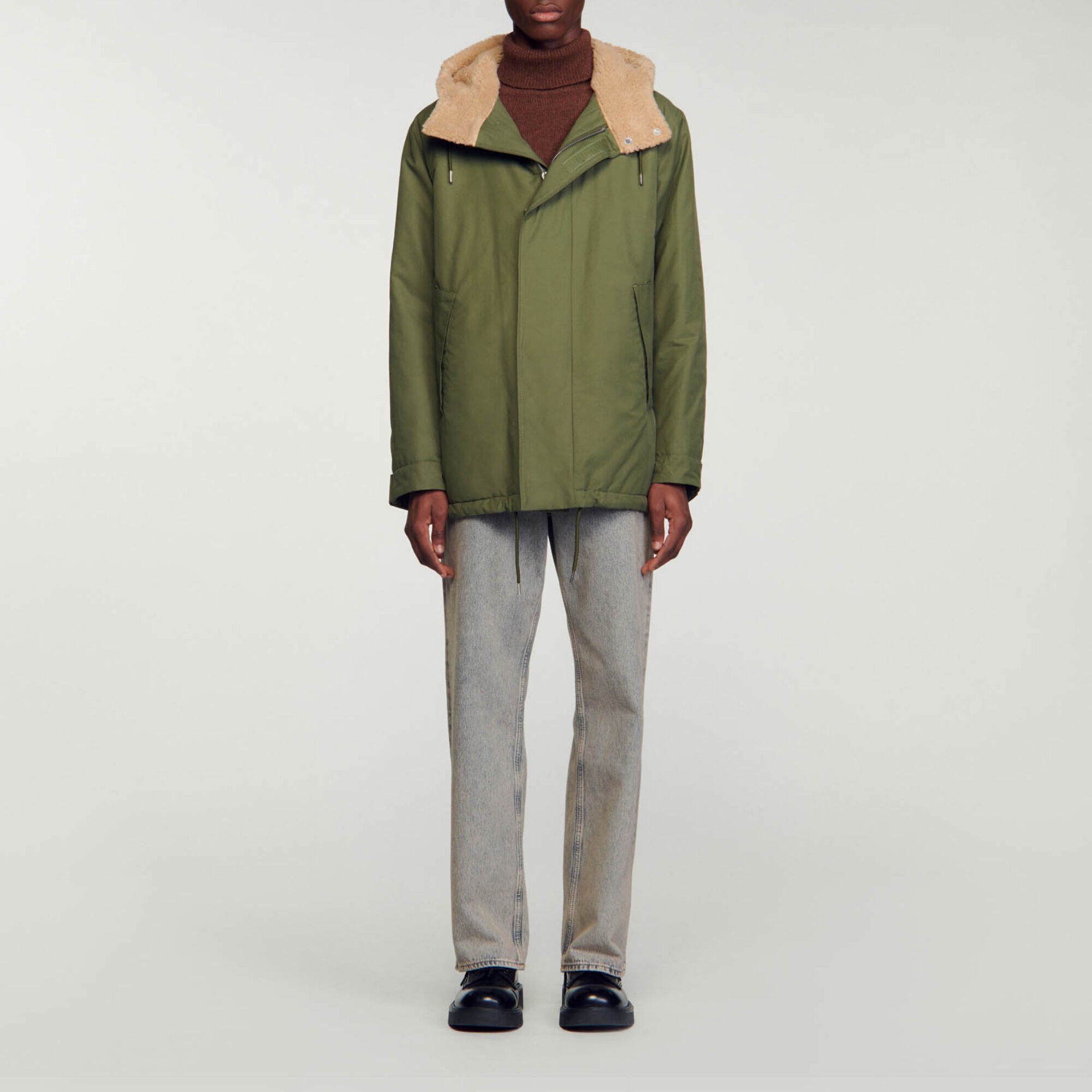 Katoenen parka