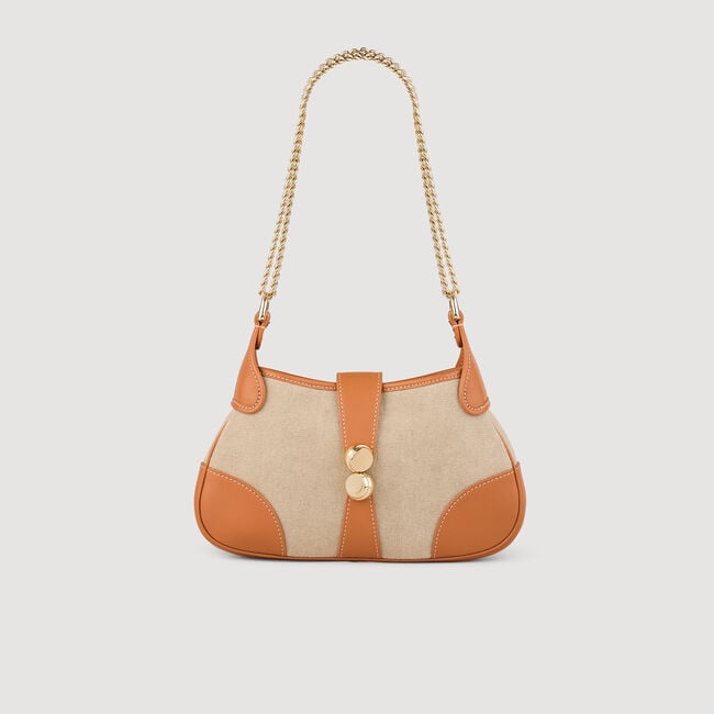 Janet tas canvas en leer