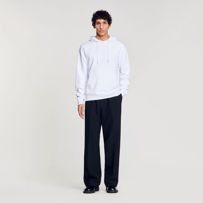 Hoodie met capuchon logo