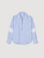 Overhemdblouse gestreept