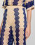 Pantalon tweekleurig tricot