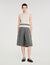Lange geplooide short