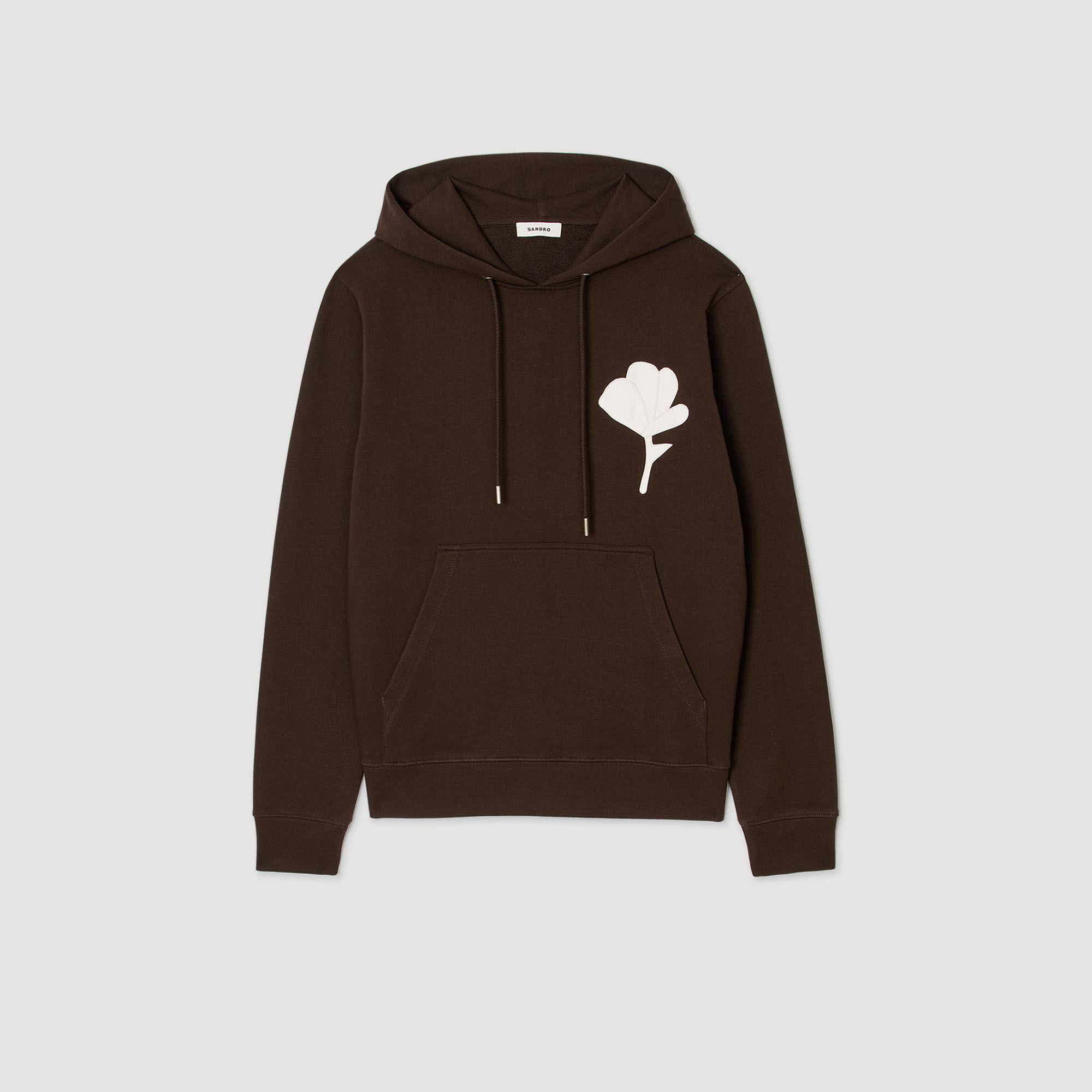 Sweatshirt patch bloemmotief