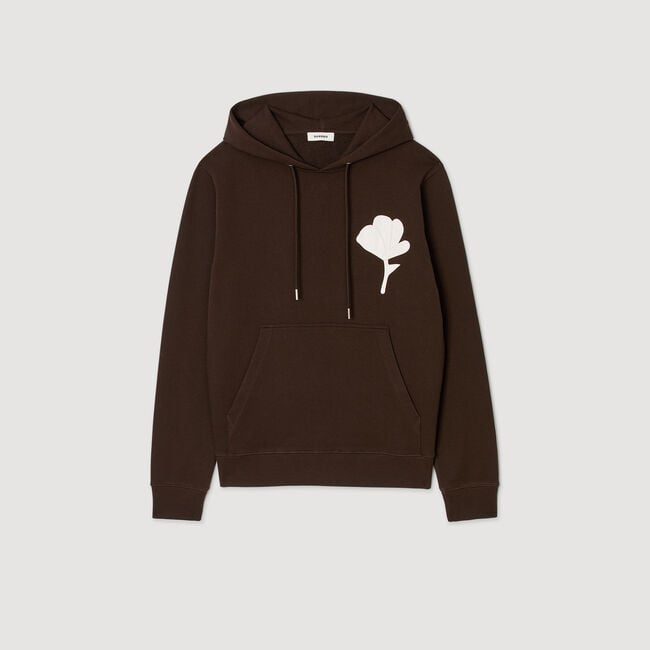 Sweatshirt patch bloemmotief