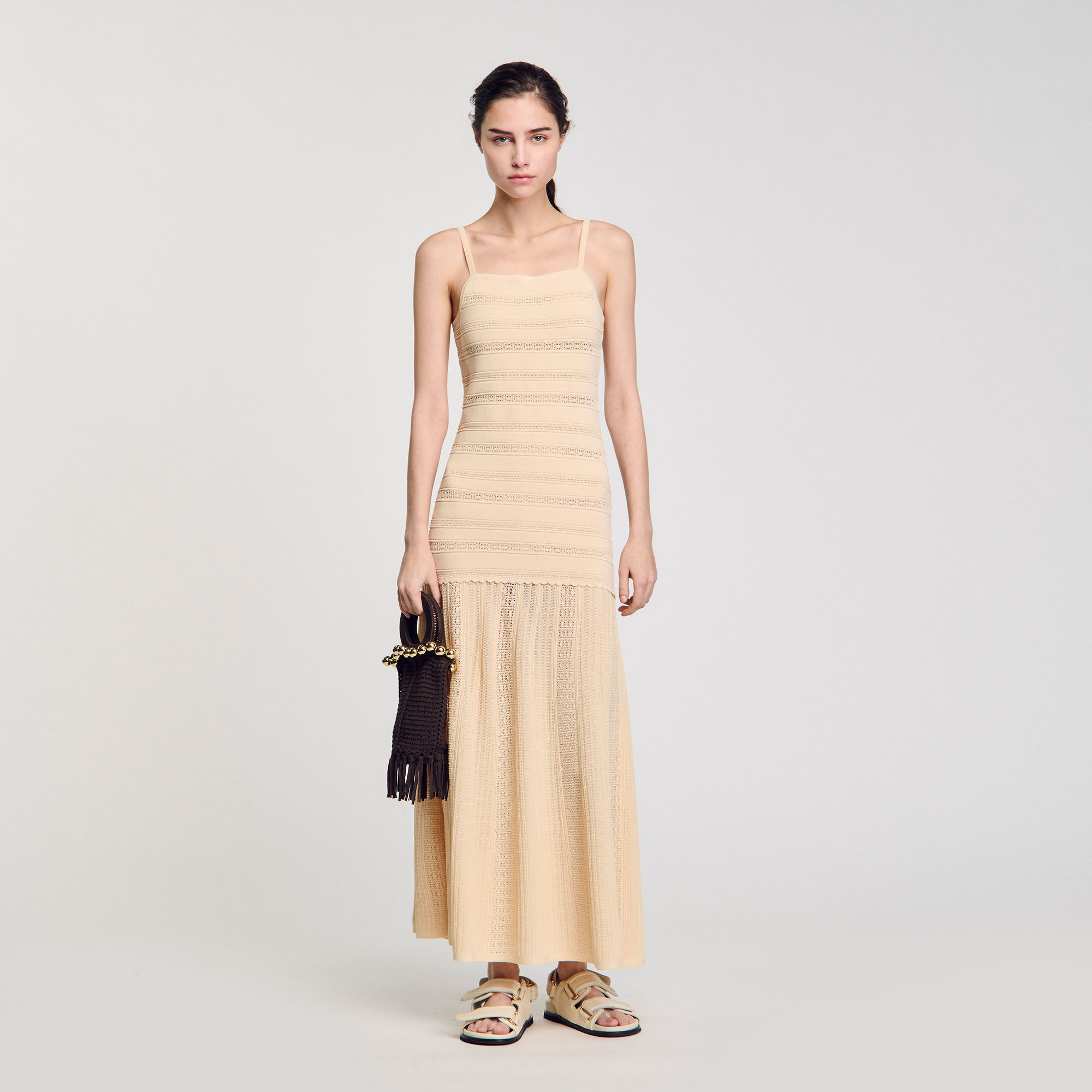 Lange jurk tricot