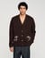 Cardigan vest bloemenmotief