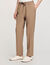 Rechte pantalon met elastiek