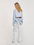 Overhemdblouse lang striksluiting op rug - Vrouw | Sandro