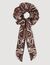 Scrunchie foulard bandana print