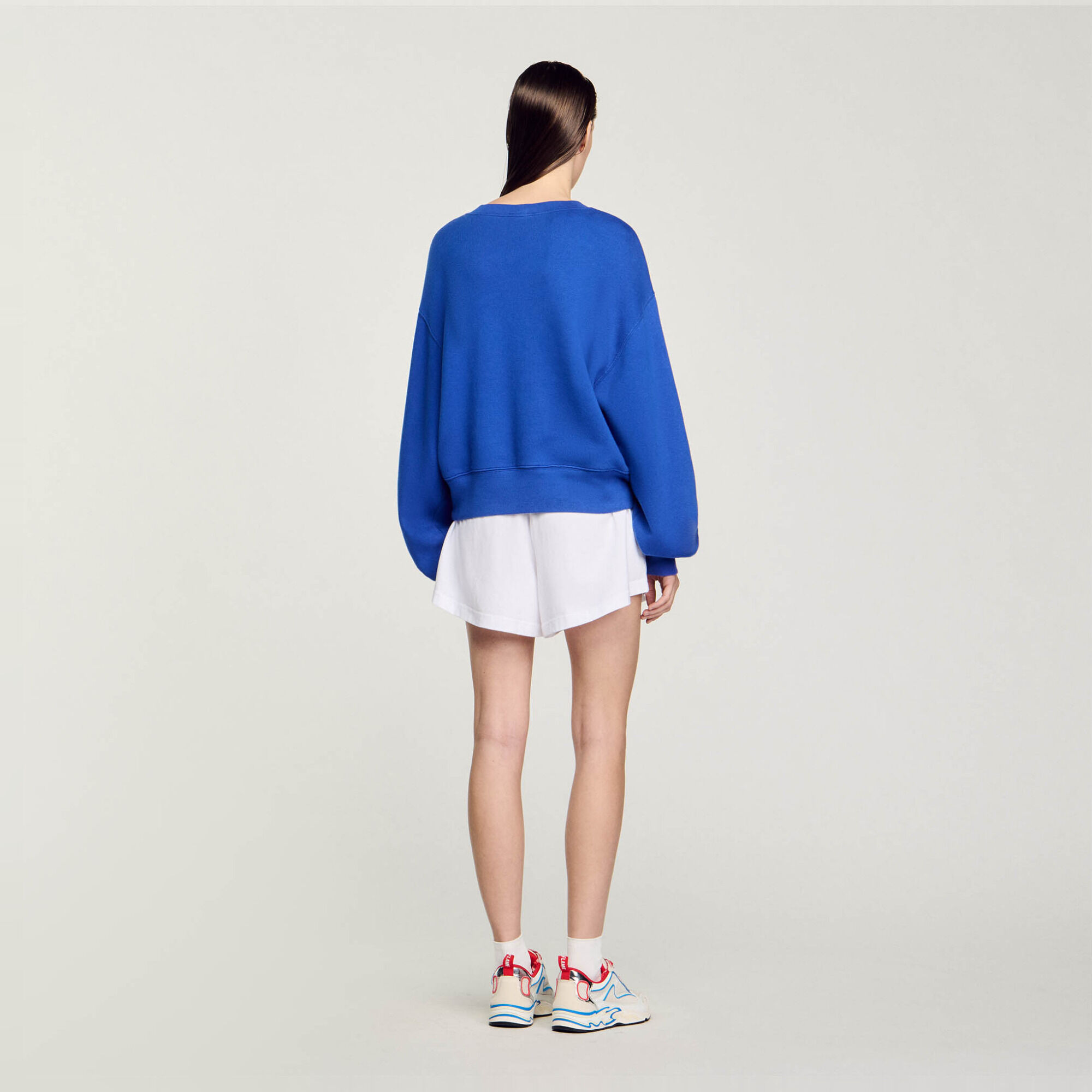 Sweatshirt met France borduursel - Vrouw | Sandro