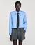 Korte blouse met afneembare das