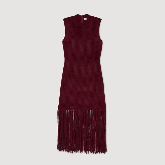 Jurk tricot velours