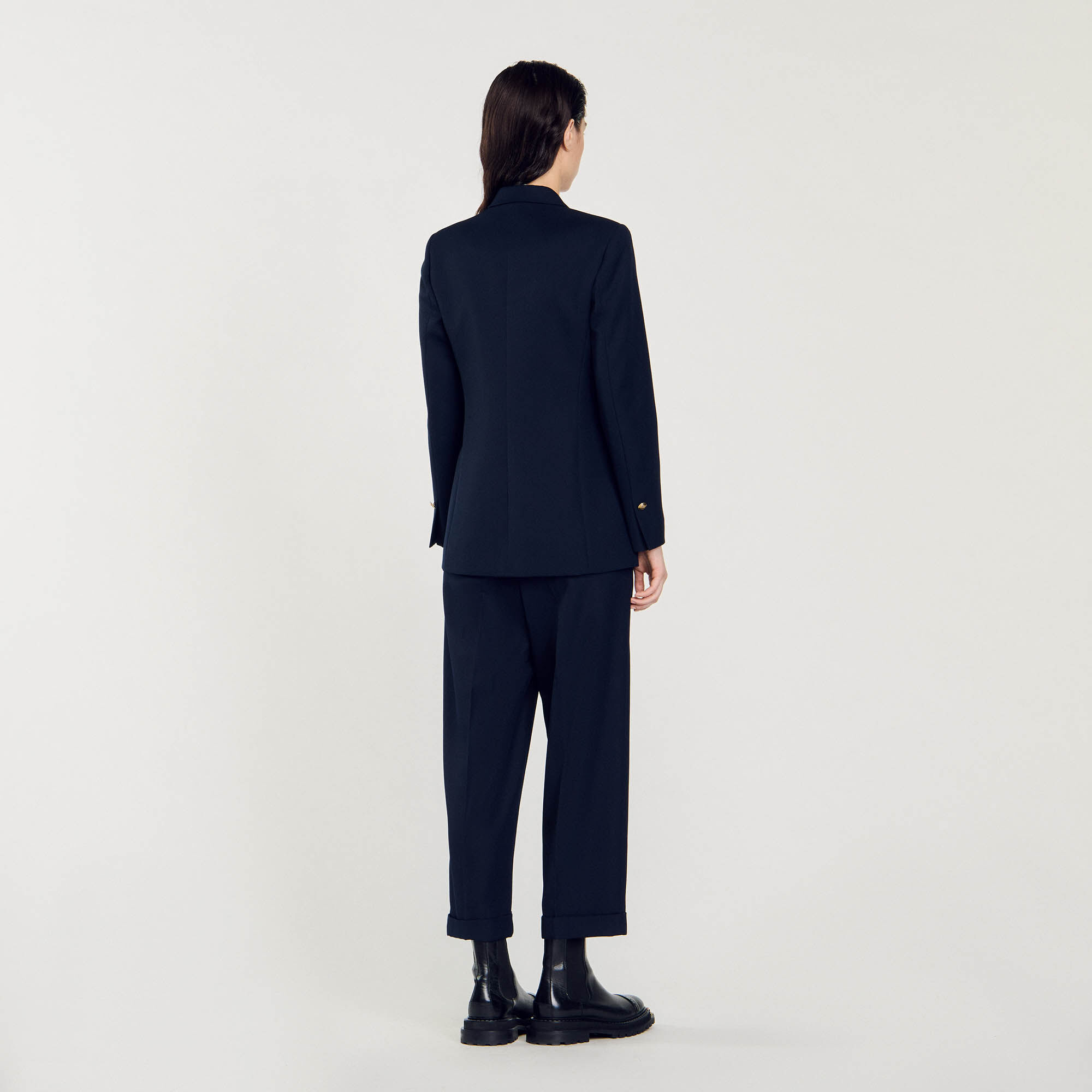 Damesblazer met dubbele knopenrij