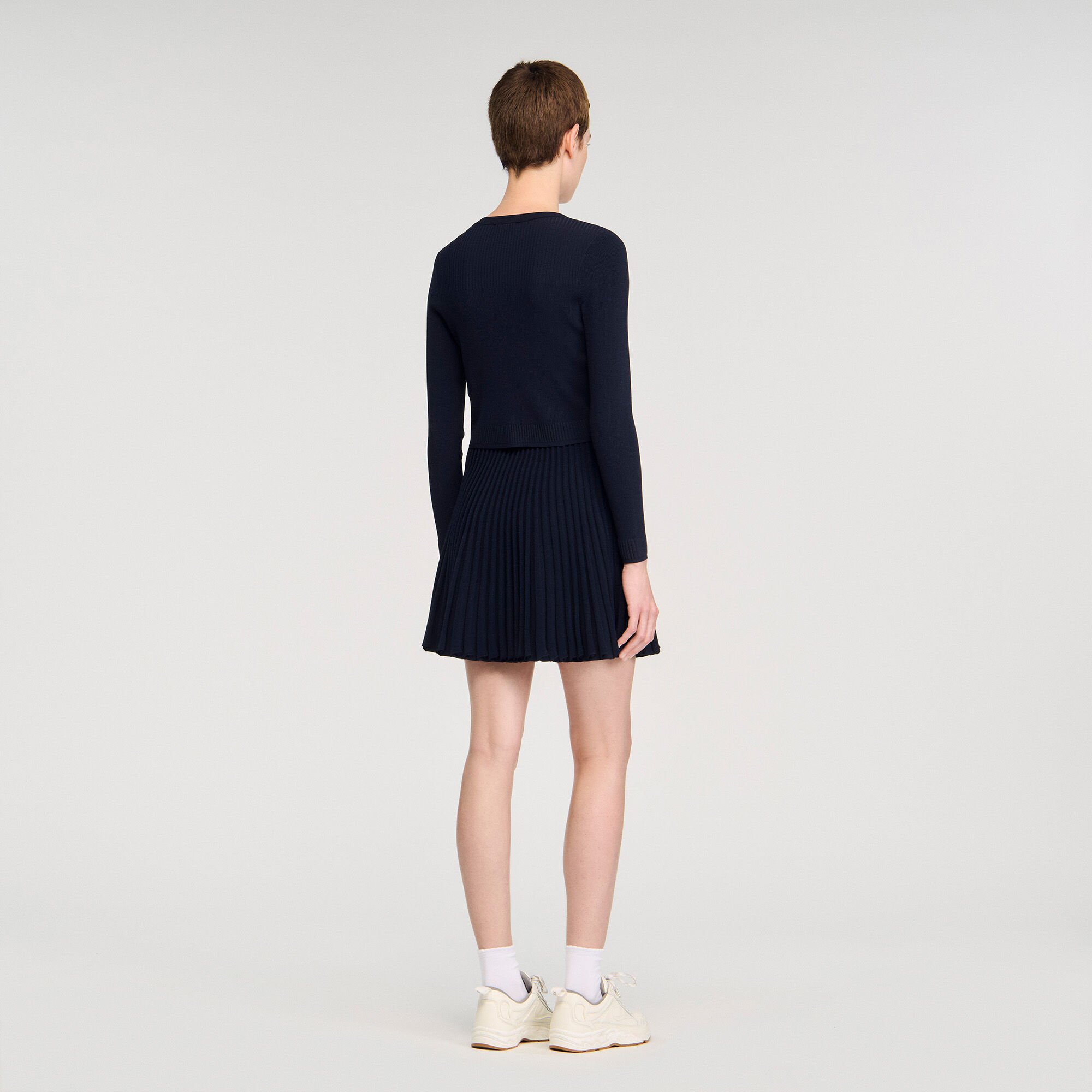 Cardigan vest fijn breisel