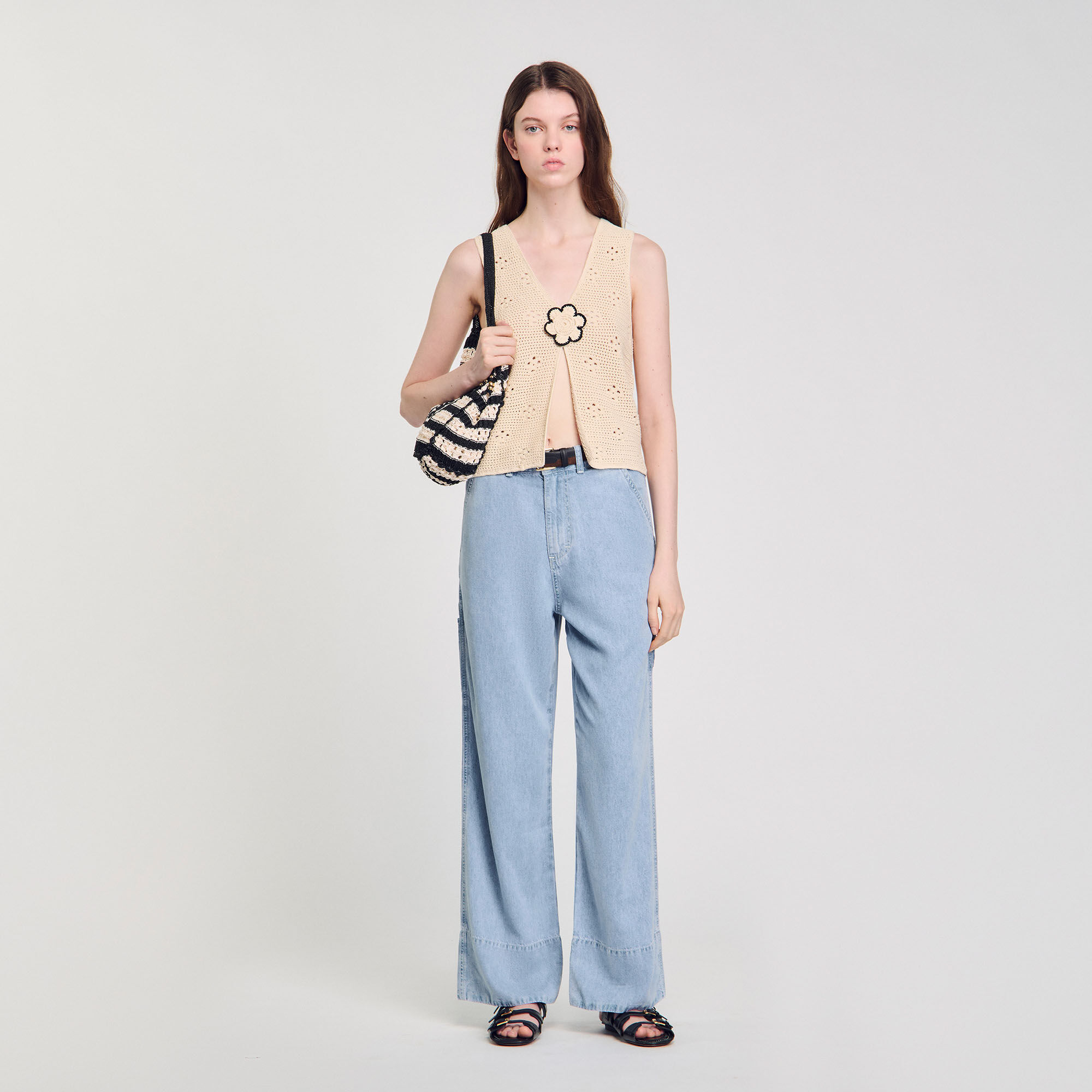 Jeans wijdvallend