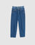 Trompe-l'oeil jeans in Momjeans pasvorm