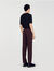 Rechte pantalon met elastiek