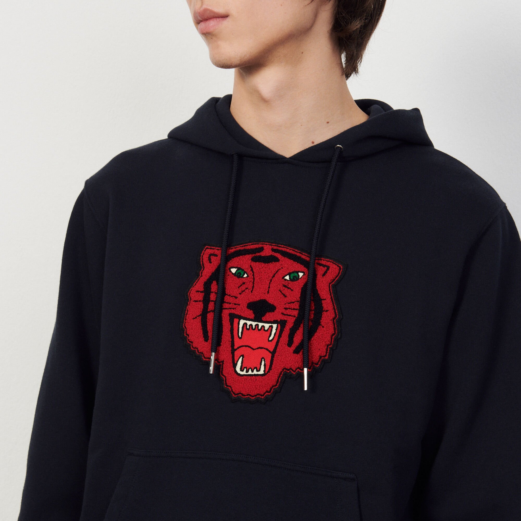 Hoodie met patch