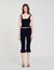 Capri broek met volants